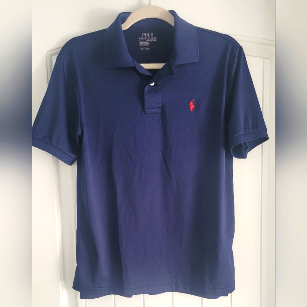 2 Polo by Ralph Lauren Boy's Blue Polo Shirt